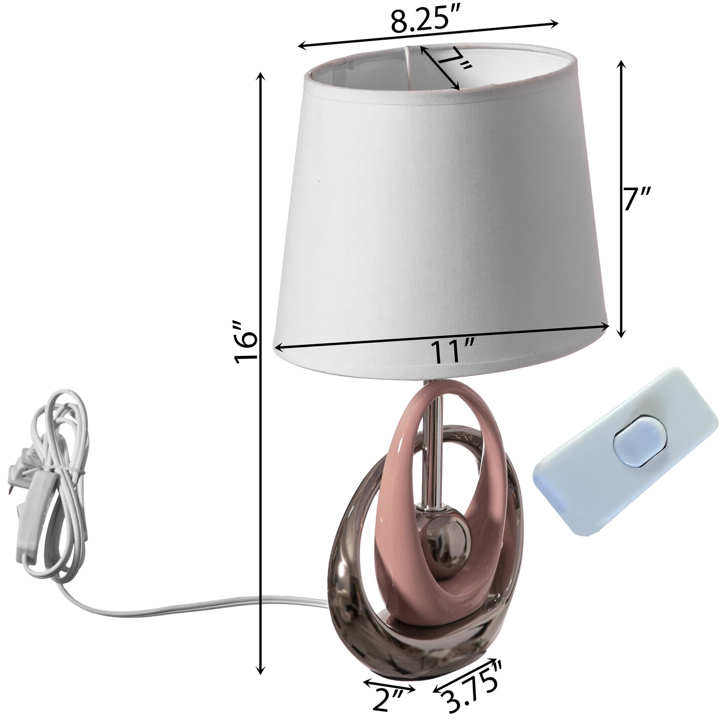 Bedroom lamps, Nightstand Lamp, Desk lamps, Cool Lamps for Ideal Gifts, Designer table lamps, Decorative Lamps, Unique Lamps for Home Decor Living Room or Bedroom,