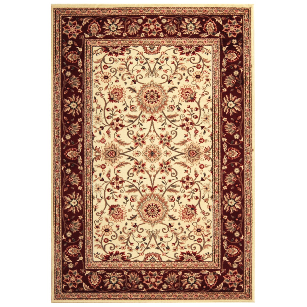 Safavieh Lyndhurst Collection Feodore 8-Foot 9-Inch x 12-Foot Rectangle Rug in I