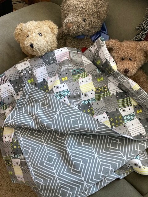 Super Soft Handmade Baby Blanket (Baby Baby)