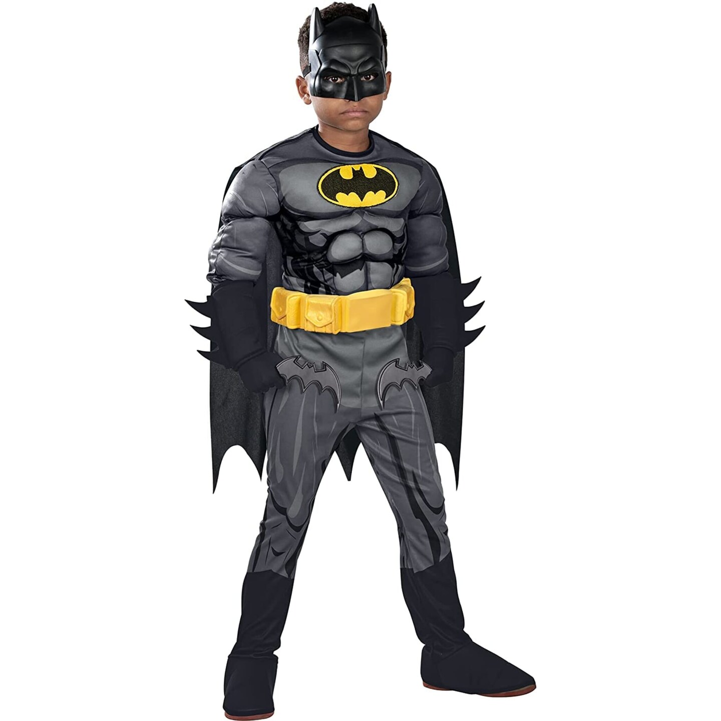 Rubie's Child's DC Batman Muscle Chest Costume with Accessories, Medium
