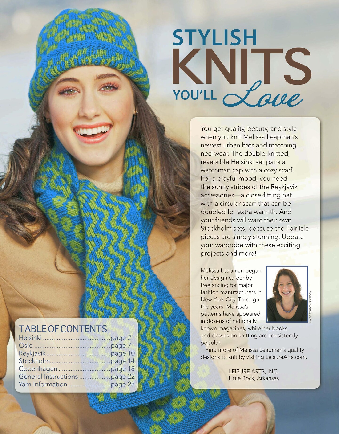 Leisure Arts Stylish Knits You&#x27;ll Love Knitting Book