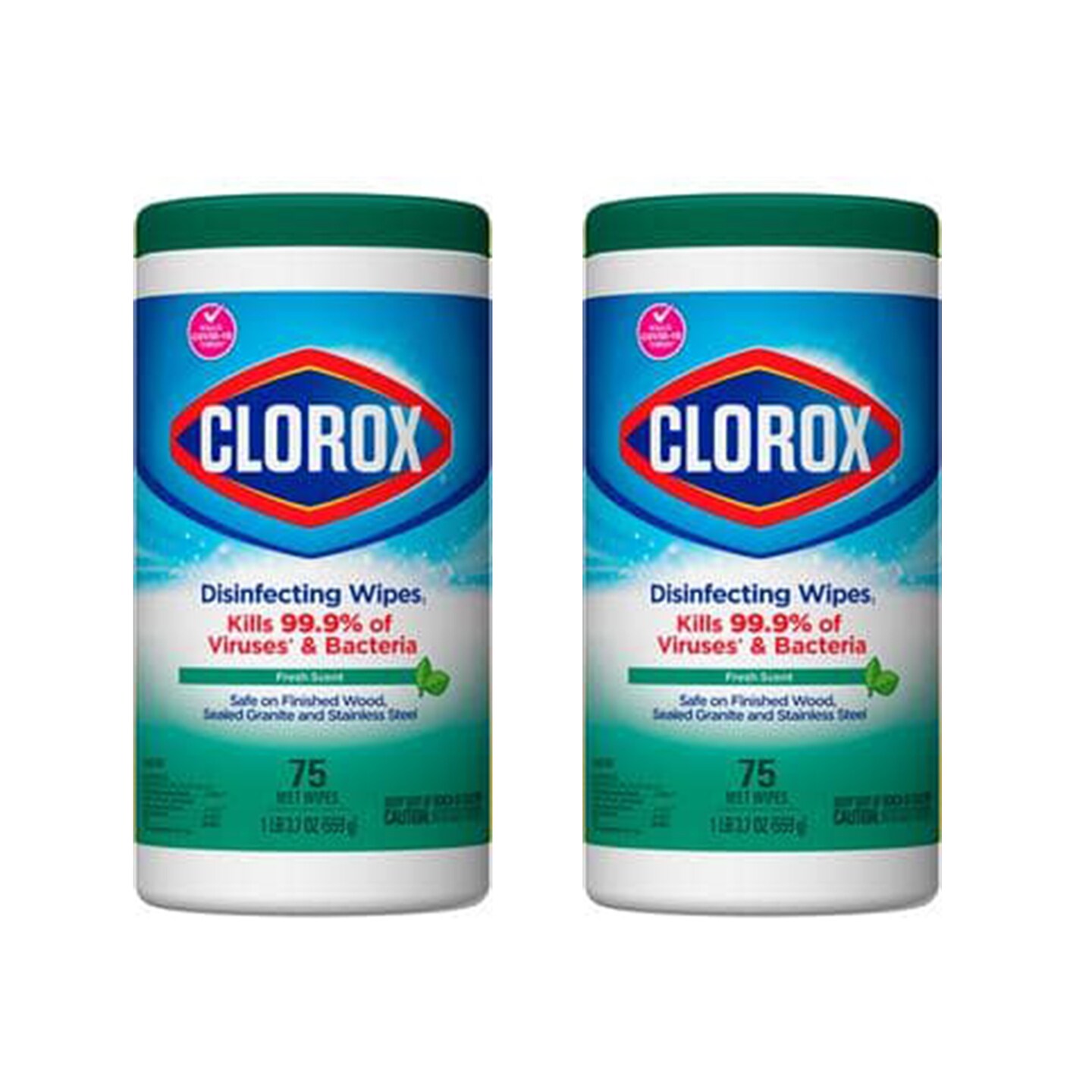 Clorox Disinfecting Wipes Value Pack, Bleach Free Cleaning Wipes