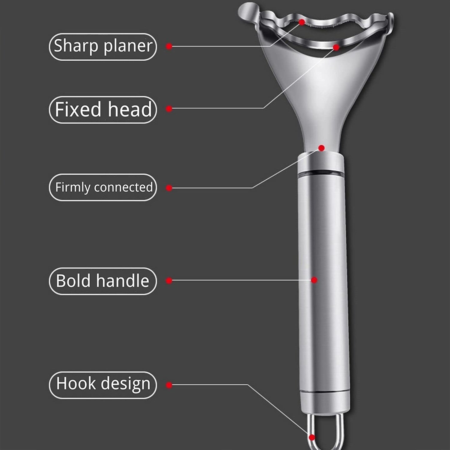 Kitcheniva Stainless Steel Corn Peeler Tool