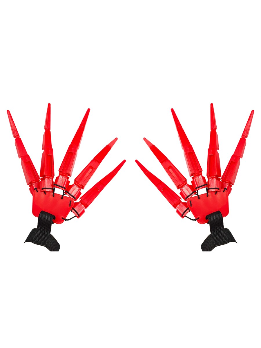 Adult's Red Articulating Finger Gloves Costume Accessory Michaels