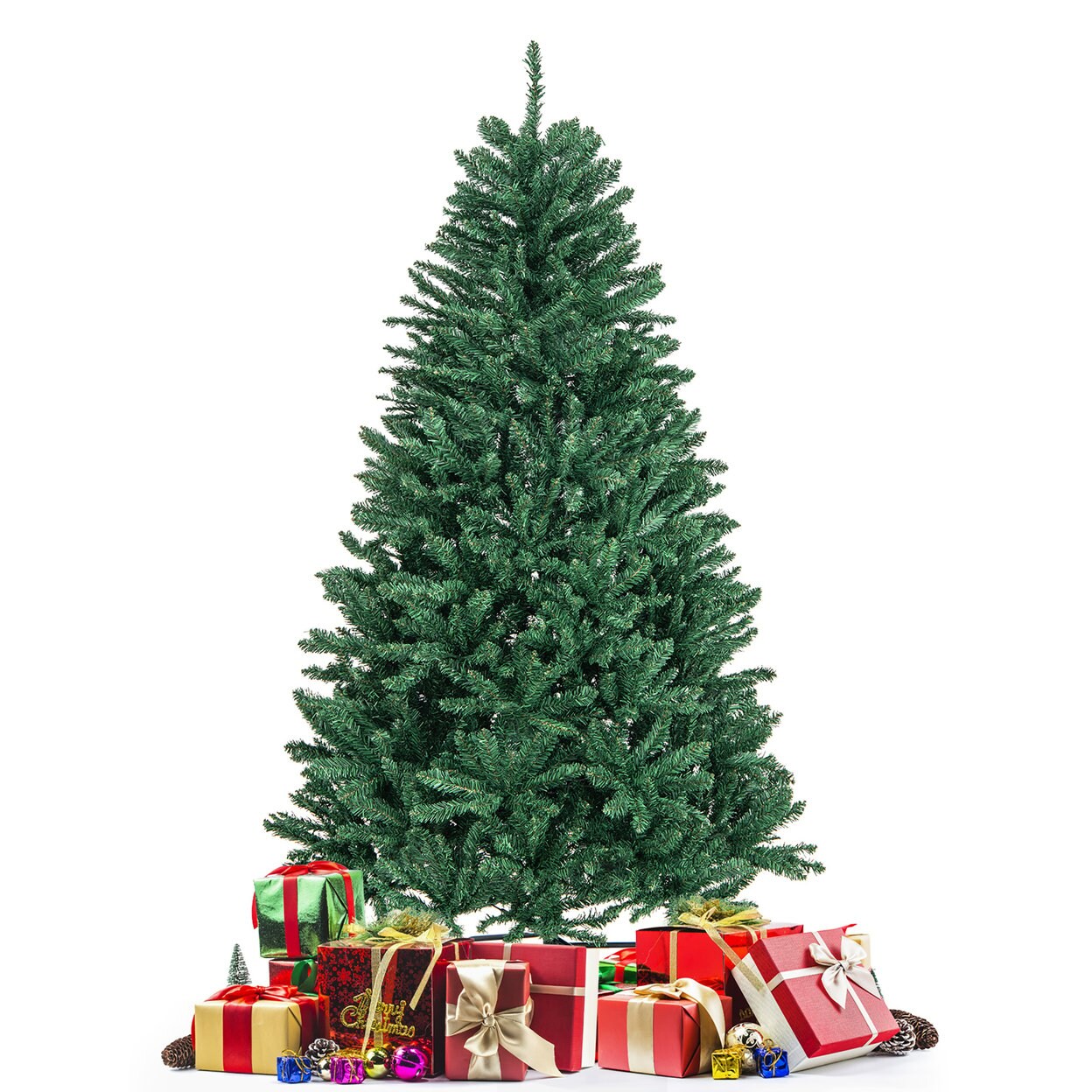 6Ft/7.5Ft/9Ft Christmas Tree Premium Pvc Needles Douglas Full Fir Tree