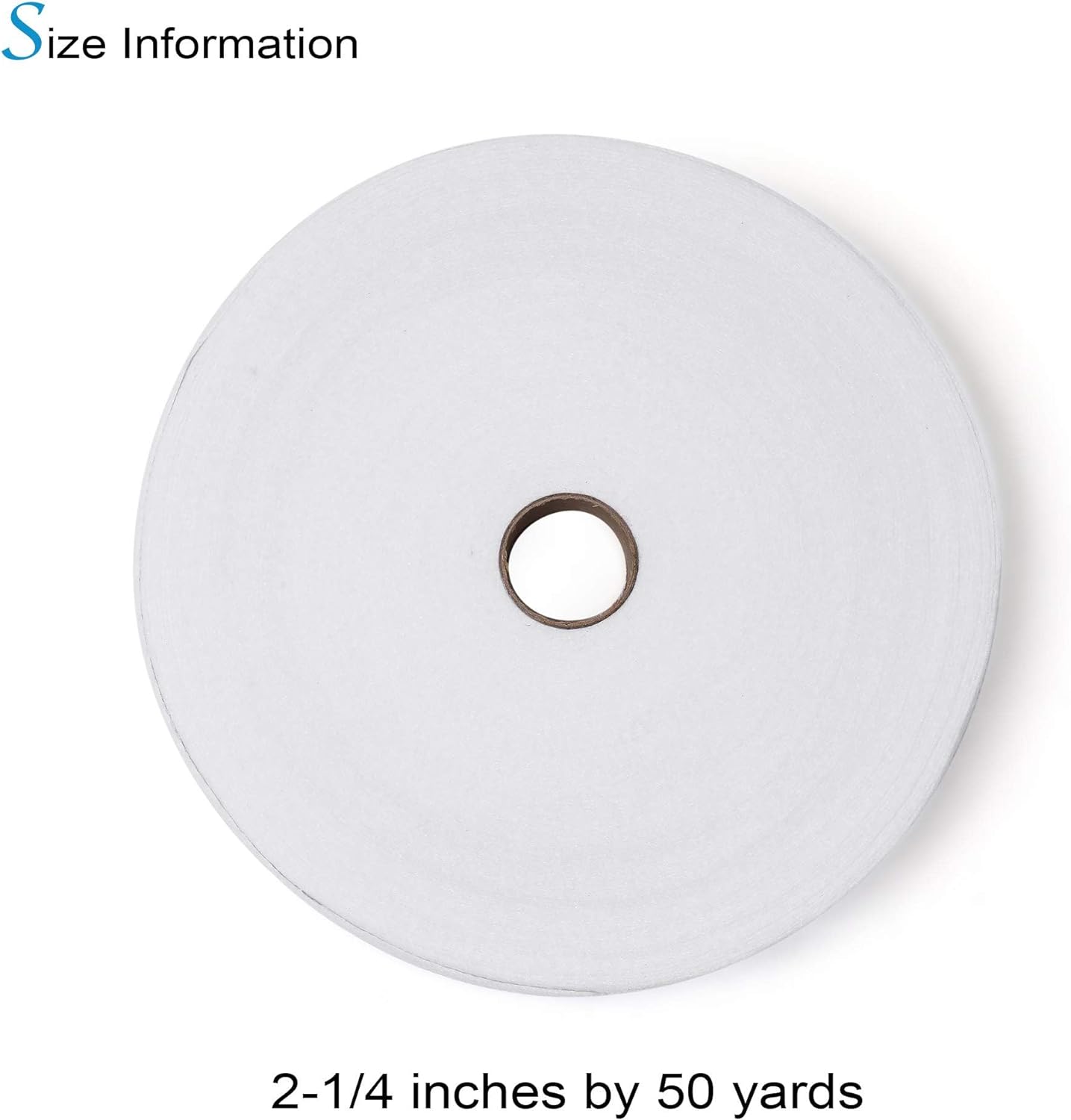 On-A-Roll Upholstery Needle-Punched Cotton Batting for Jelly Roll Rugs, Purses, 2-1/4 inches by 50 Yards