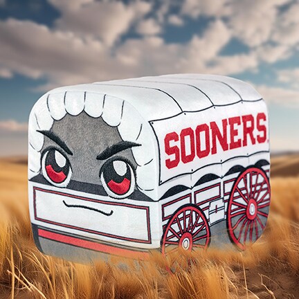 Bleacher Creatures Oklahoma Sooners Wagon 6&#x22; Kuricha Plush