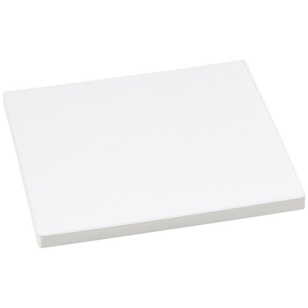 8&#x22; Square White Foil Cake Board 5ct