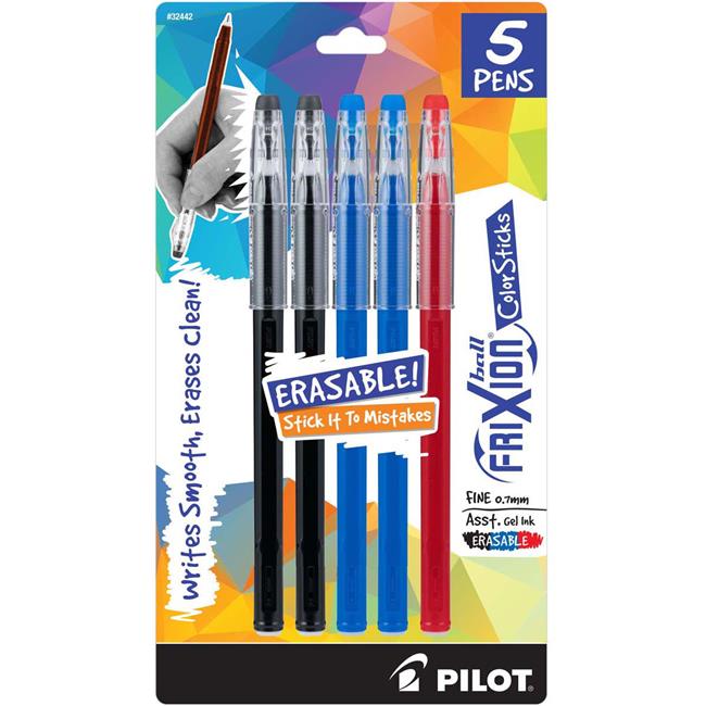 Pilot Pen FriXion Ball Color Sticks Erasable Gel Pens