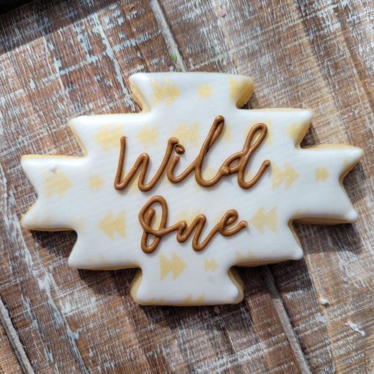 Bohemian Plaque Cookie Cutter 4.5 in B1609, CookieCutter.com, Tin Plated Steel, Handmade in the USA