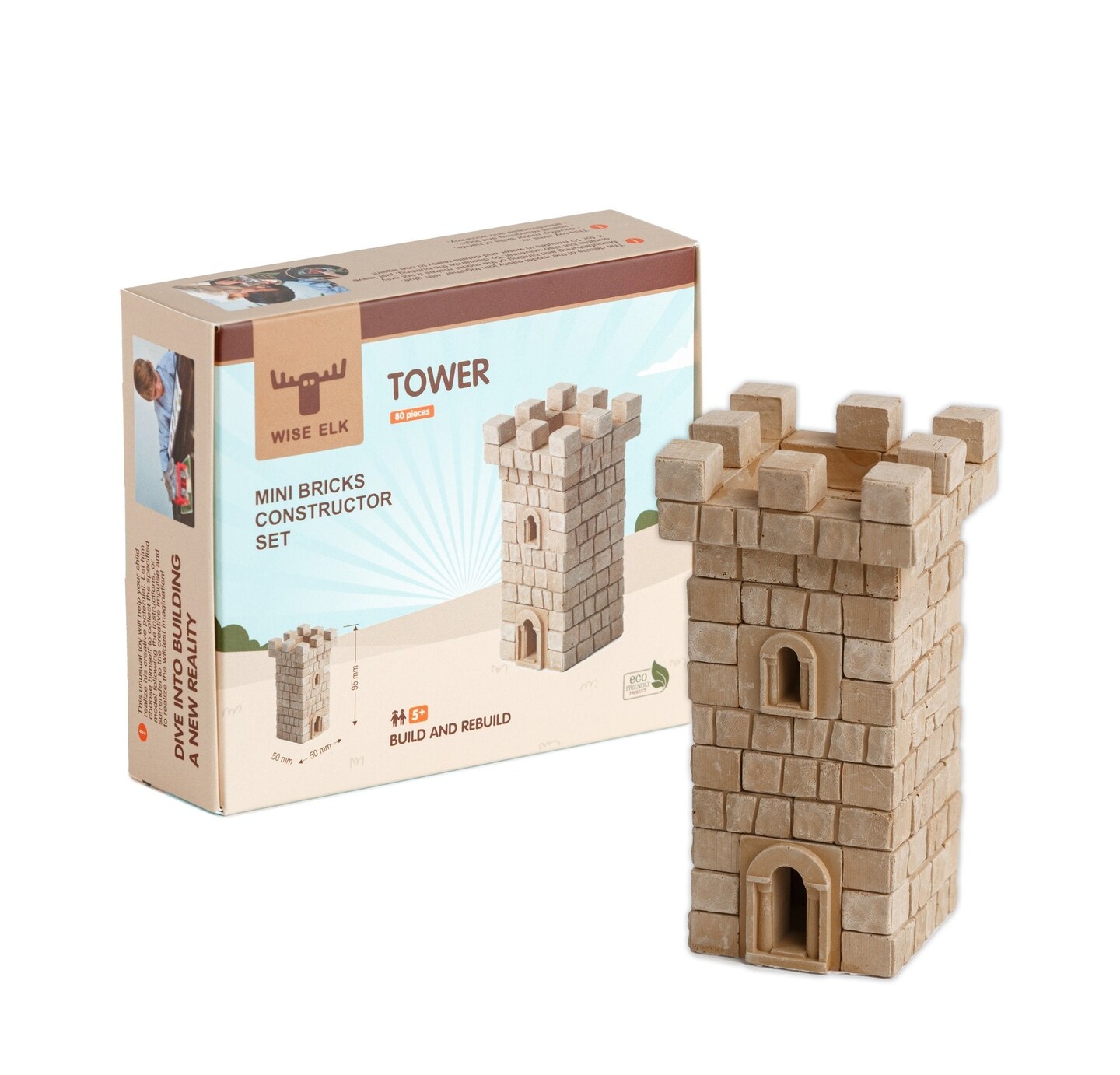 Mini Bricks Construction Set - Small Tower