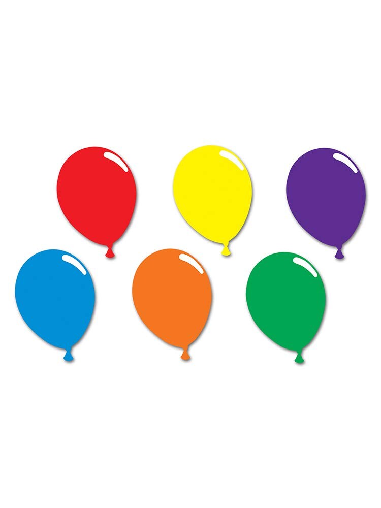 Printed Balloon Silhouettes (Pack of 24)