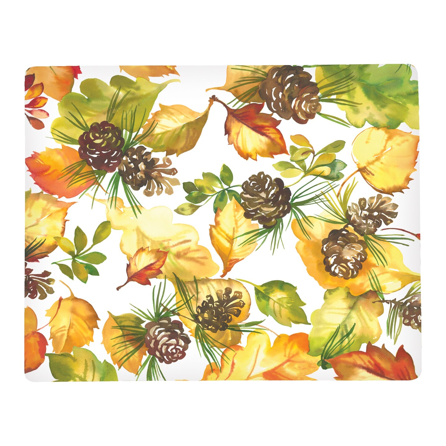 Fall Leaves Hardboard Placemat Set of 6