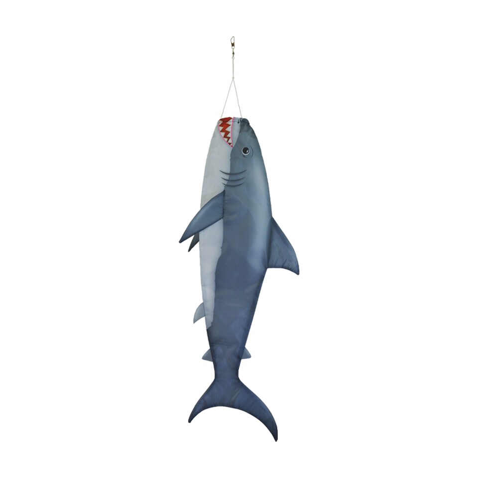 In the Breeze 5154 - Baby Shark 30&#x22; Fish Windsock - Realistic Shark Fishsock