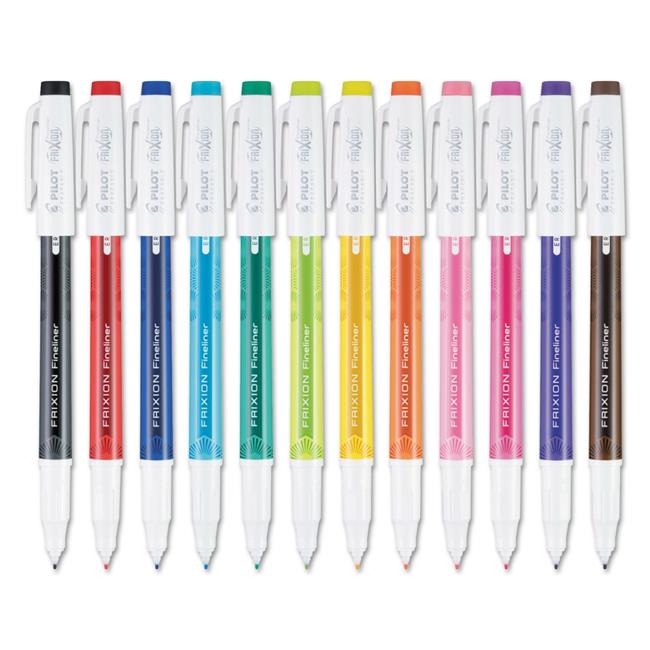 Pilot of America PIL12317 Frixion Erasable Stick Marker Pen, Assorted