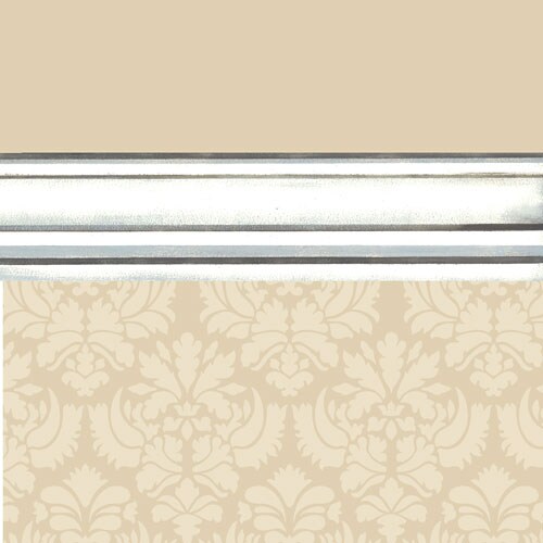 Simple Molding Wall Stencil | 2911 by Designer Stencils | Pattern Stencils | Reusable Stencils for Painting | Safe &#x26; Reusable Template for Wall Decor | Try This Stencil Instead of a Wallpaper | Easy to Use &#x26; Clean Art Stencil Pattern