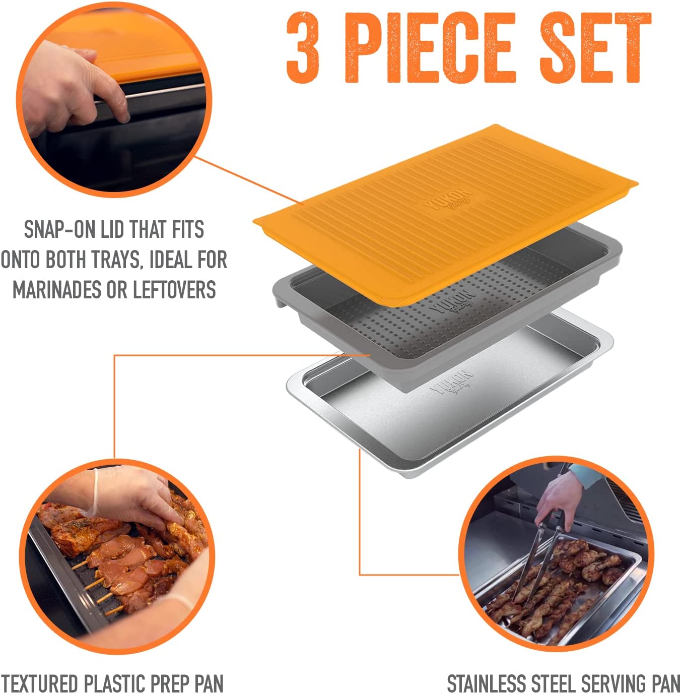 Yukon Glory Premium Prep N Serve Set