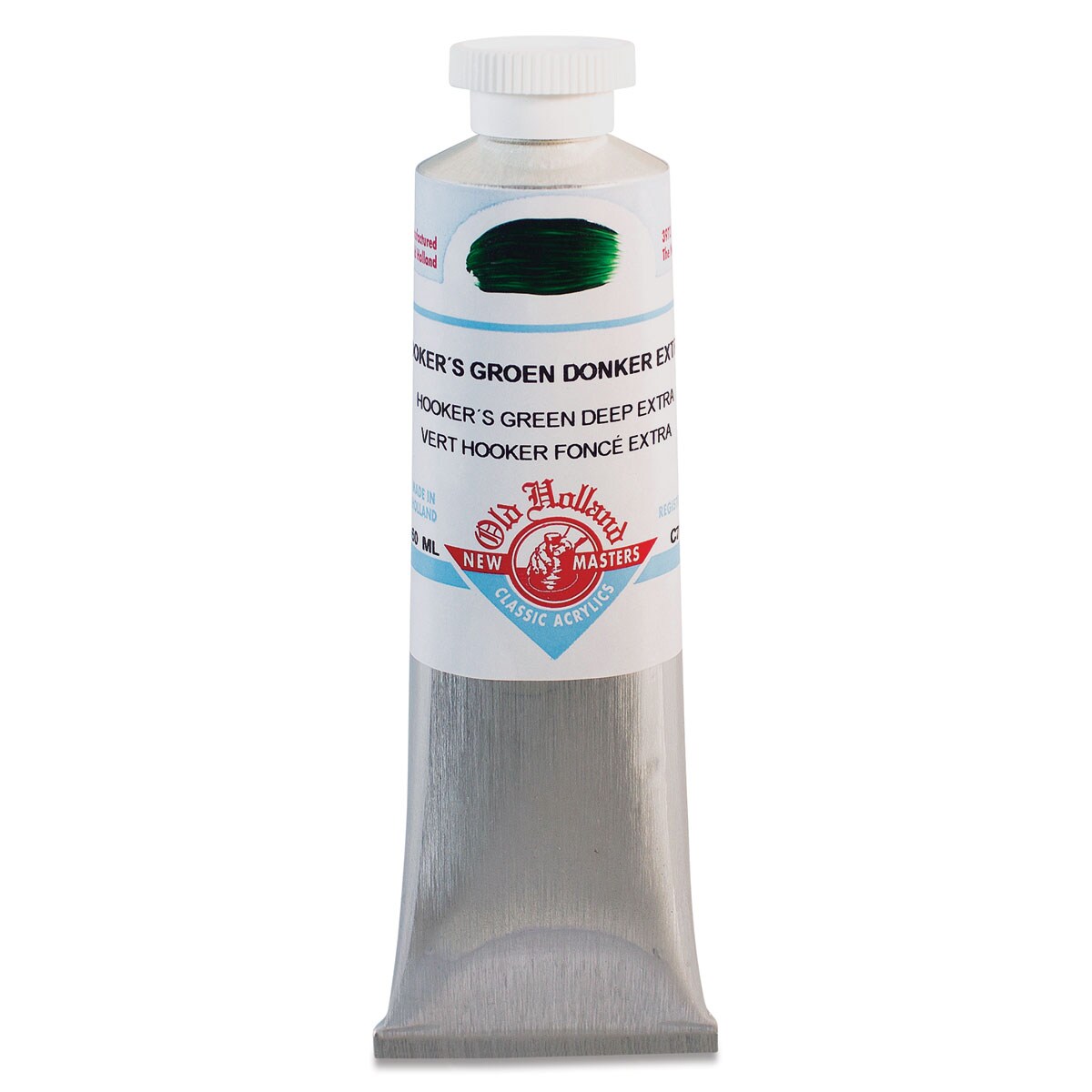 Old Holland New Masters Classic Acrylics - Hooker&#x27;s Green Extra, 60 ml tube