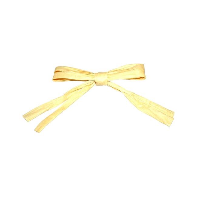 Reliant Ribbon 5190 75001 2X2 0.25 in. 2 Strand Raffia Twist Tie Bow Natural 100 Piece