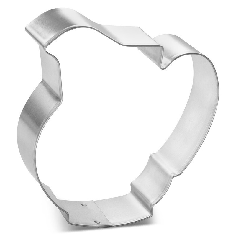 Juice Lemonade Pitcher Cookie Cutter 3.5 in, CookieCutter.com, Tin Plated Steel, Handmade in the USA