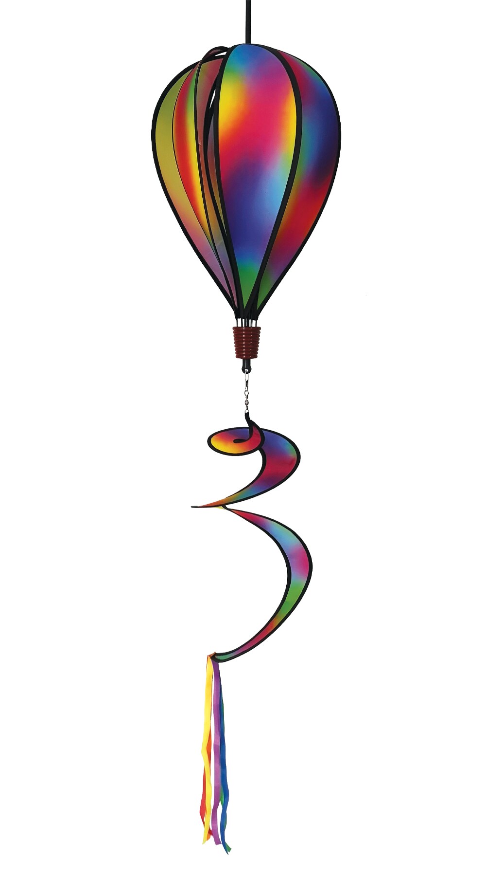 In the Breeze 0977 - Jewel Hot Air Balloon Spinner - Outdoor Hanging Decoration