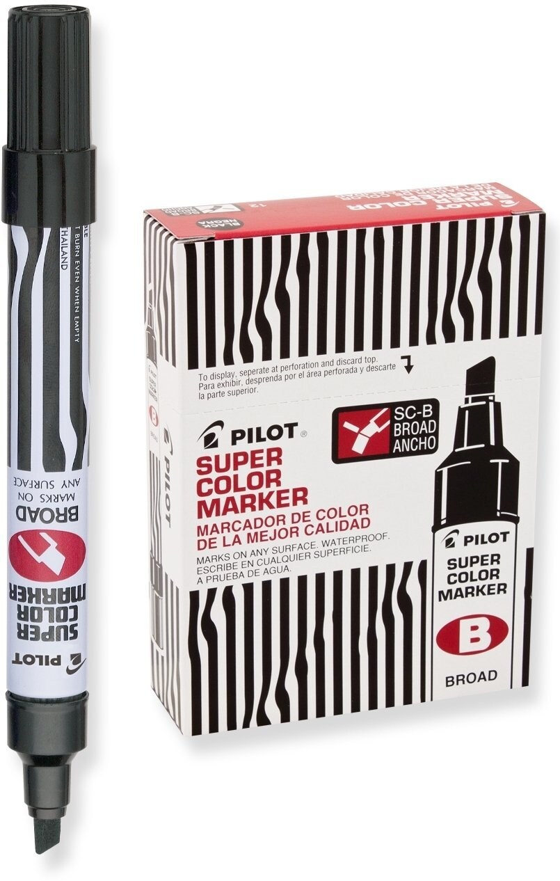 Pilot Super Color Broad Chisel Point Permanent Marker Super Color Permanent Marker Michaels 7883