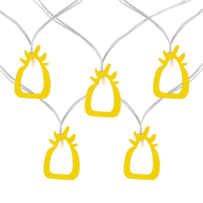 Northlight  LED Pineapple Fairy Lights, Warm White - 10 Count
