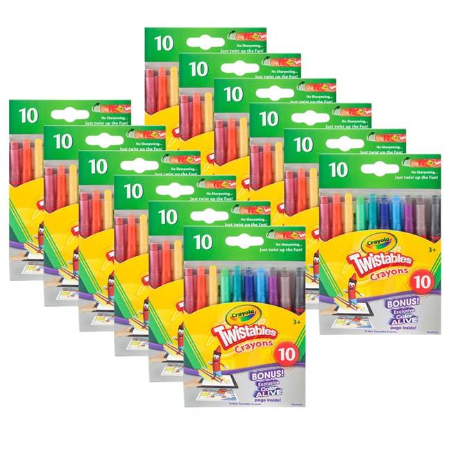 Crayola Twistable Crayons 12pk - Homesavers