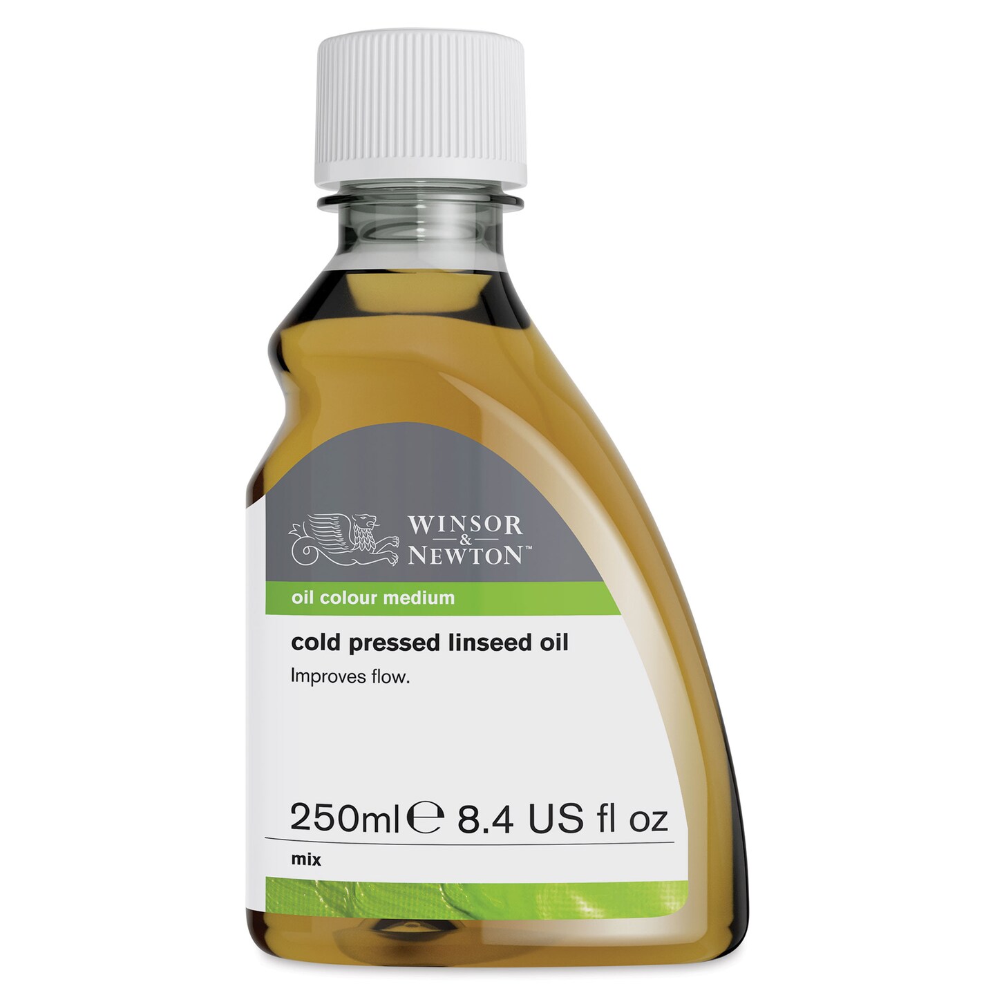 Winsor &#x26; Newton Cold Pressed Linseed Oil - 250 ml bottle