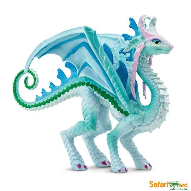 Safari  Princess Dragon Figurine, Multi Color