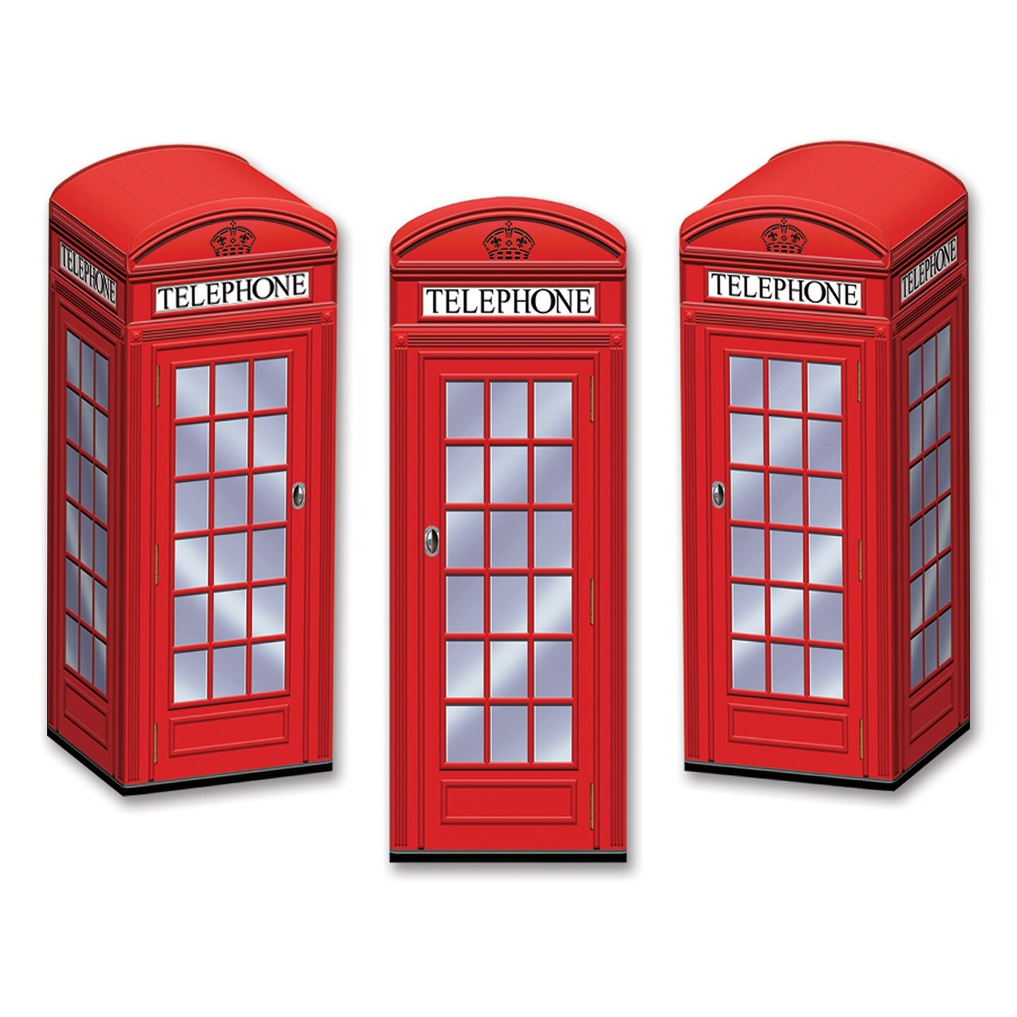 &#x22;Phone Box Favor Boxes - Pack of 12: Fun and Nostalgic Party Favors&#x22;