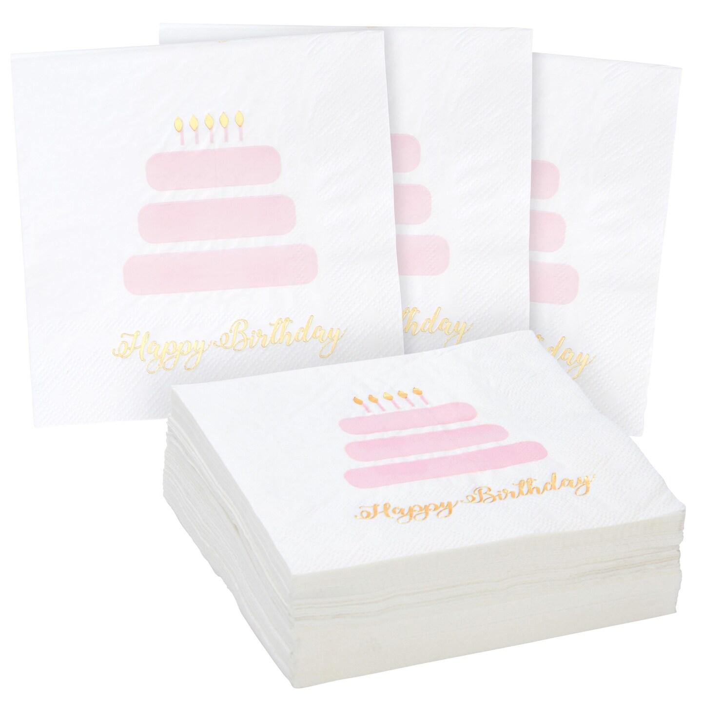 My Little Day paper napkins - foil golden stars My Little Day paper napkins - foil golden stars