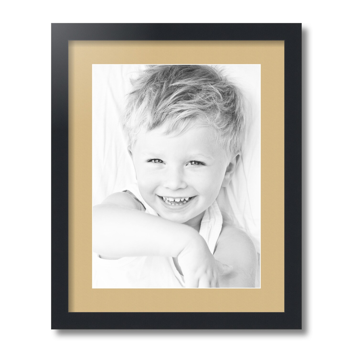 ArtToFrames 16x20 Matted Picture Frame with 12x16 Single Mat Photo  Opening Framed in 1.25 Black and 2 Mat (FWM-3926-16x20)