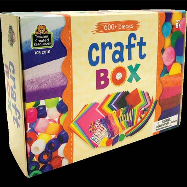 Teacher Created Resources Craft Box Kit, 600 Piece