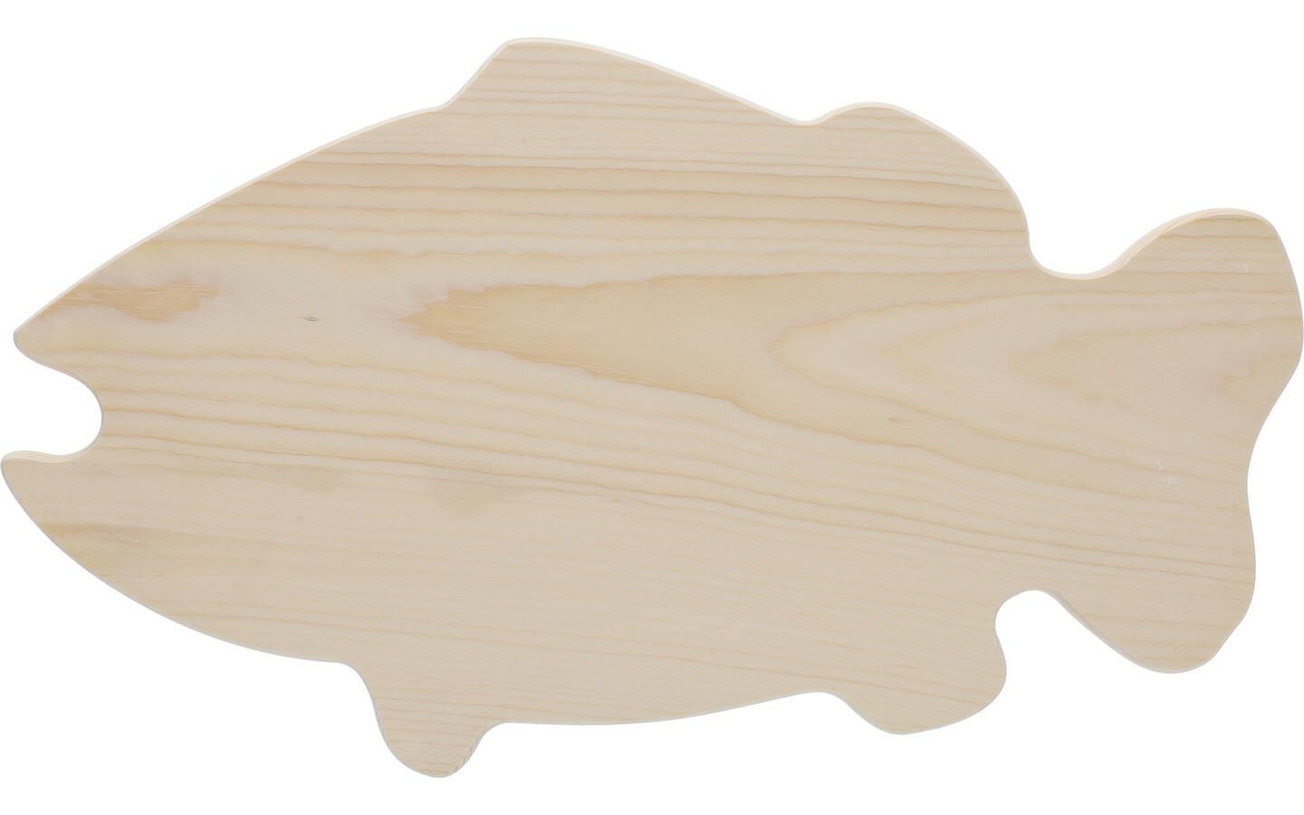 Good Wood Fish Board Pine 14Lx8Wx0.75H