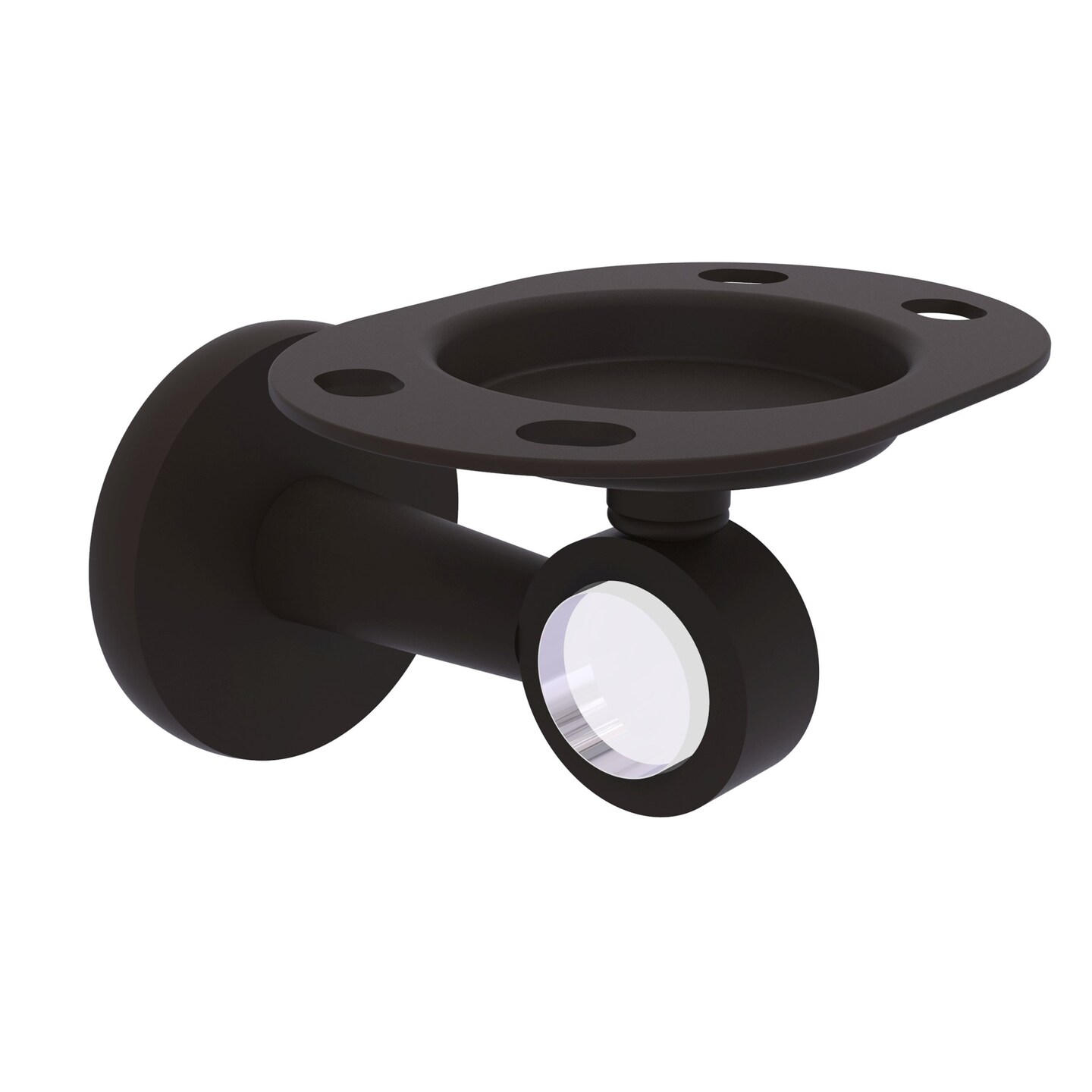 Clearview Collection Tumbler And Toothbrush Holder - Oil Rubbed Bronze