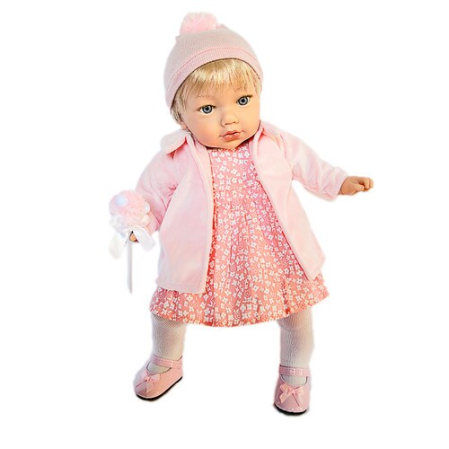 Meet Ellie: The Darling Toddler Doll with Blonde Hair and Blue Eyes- Handmade Doll