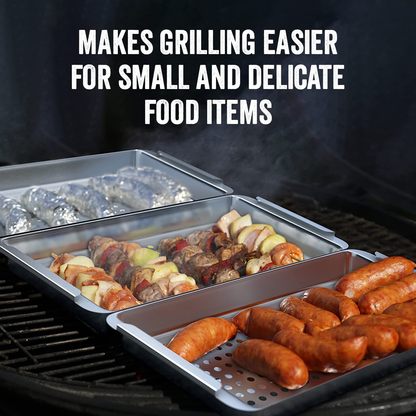 Yukon Glory Grill &#x27;N Serve Three Basket Set