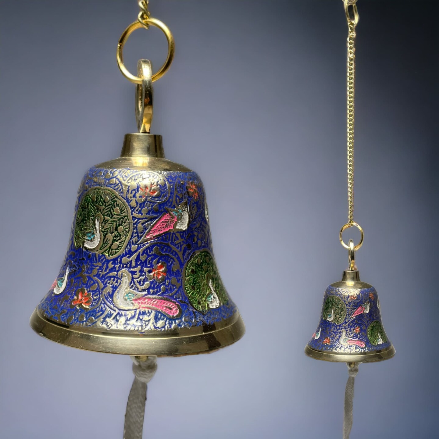 Buy hanging brass bell ganti indian pooja brass bell puja ghanti