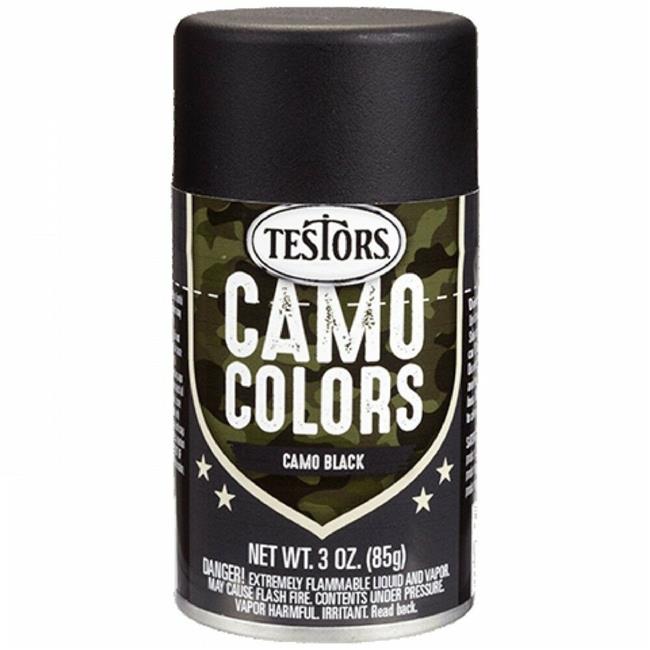 Testors Paints TES342304 3 oz Black Camouflage Spray Michaels