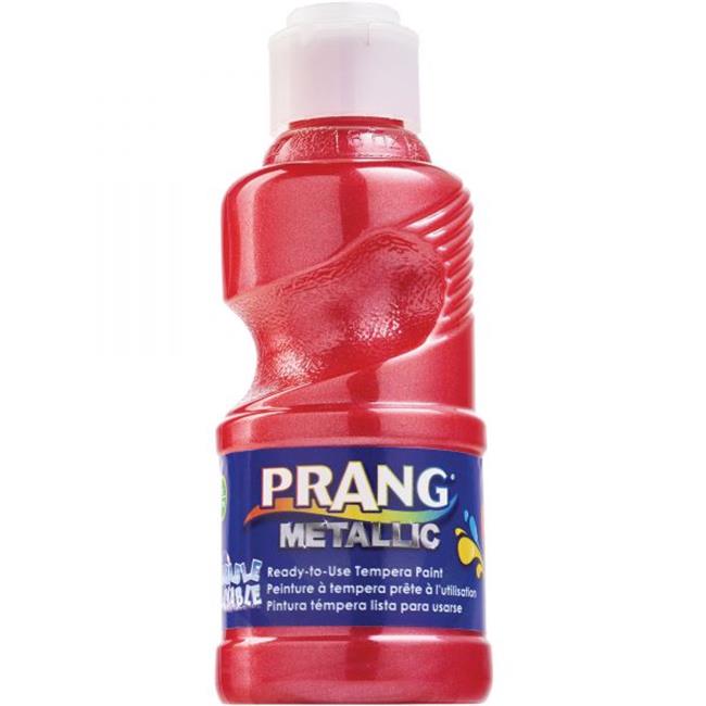 Prang  8 oz Ready to Use Washable Paint, Metallic Red