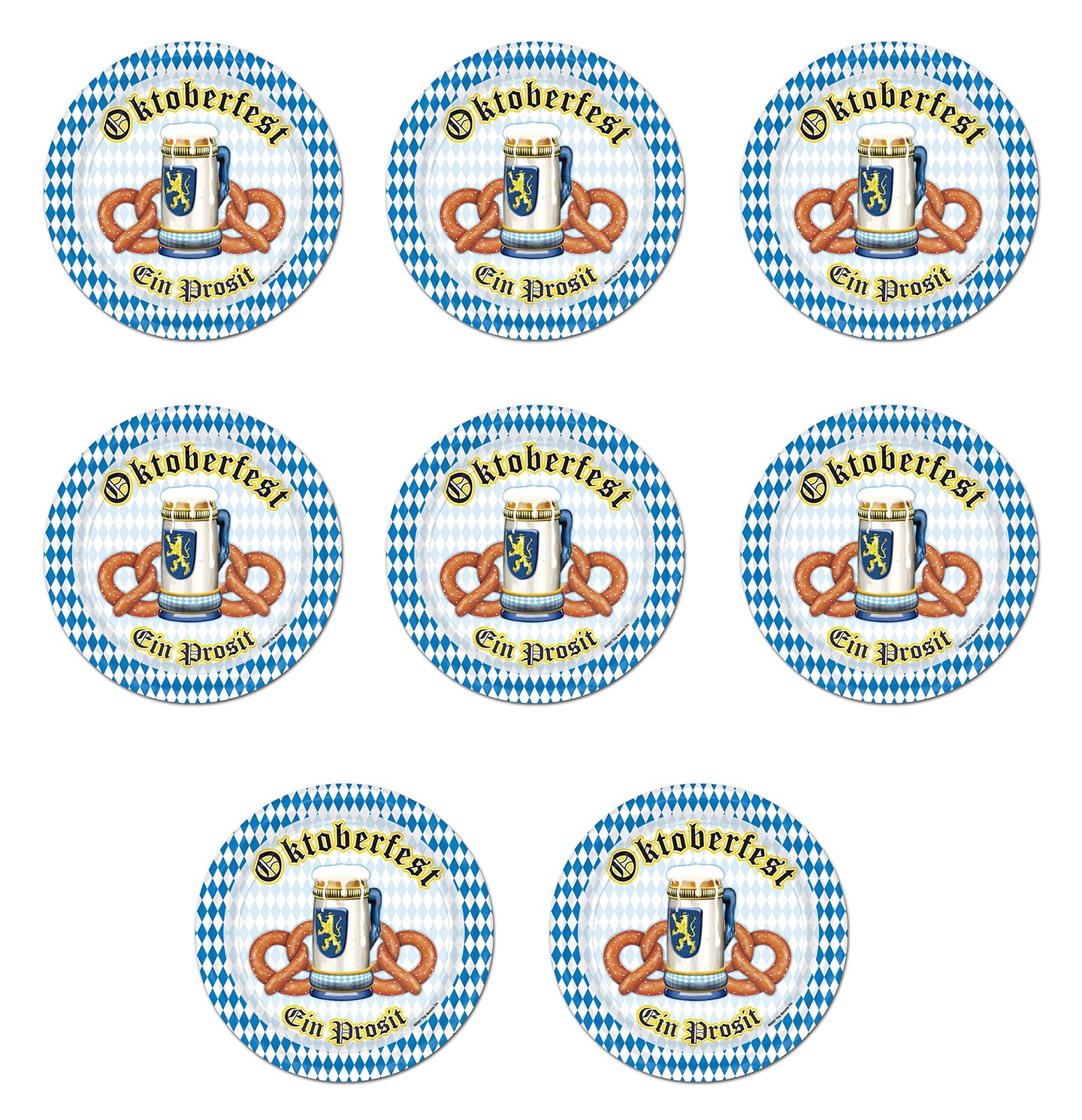 Oktoberfest Plates Pack Of 12 Michaels