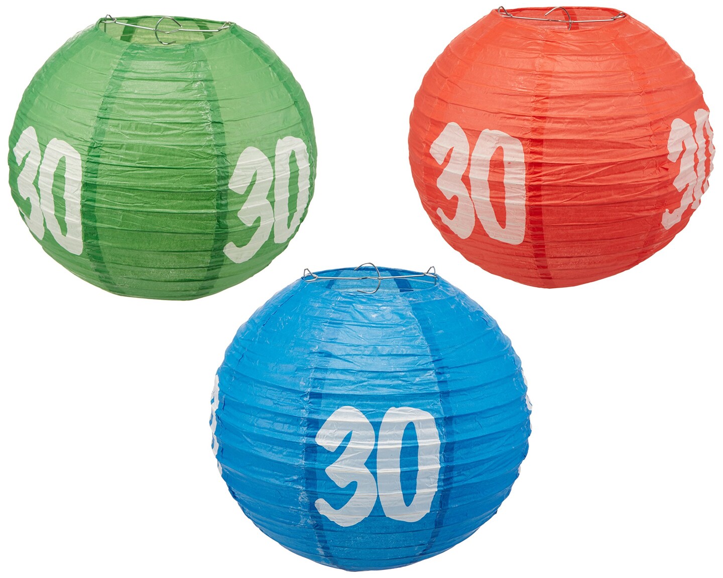 Beistle 30 Paper Lanterns