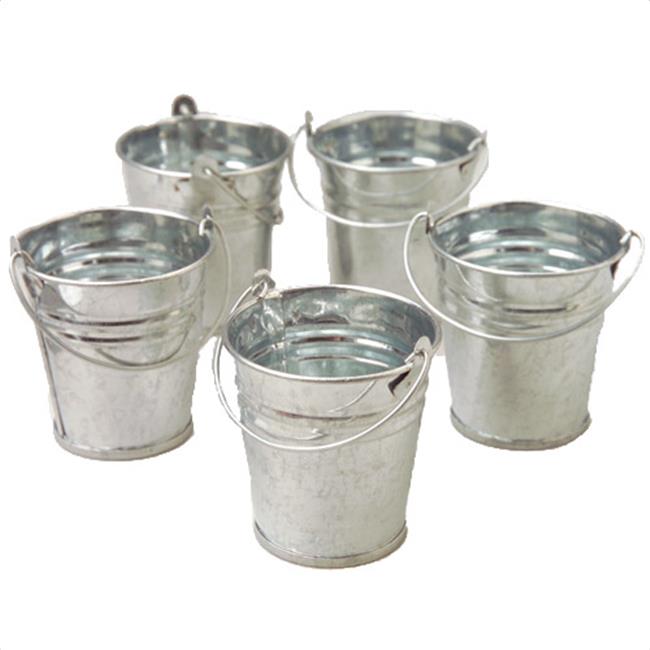 Mini Metal Buckets Pack of 12