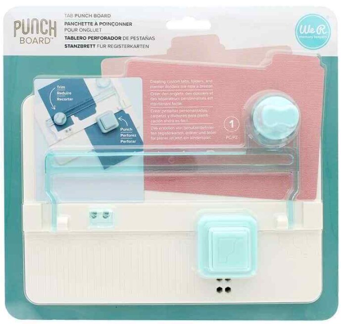 American Crafts TOOL - We R Memory Keepers - TOOL - TAB PUNCH BOARD 663105