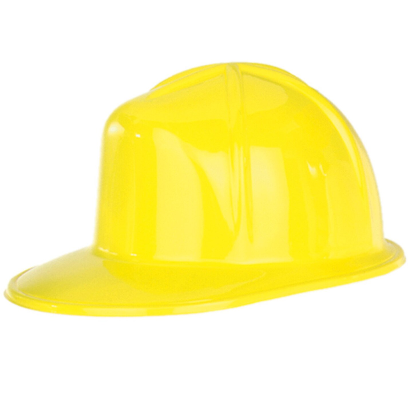 Yellow Plastic Construction Helmet (Pack of 48)