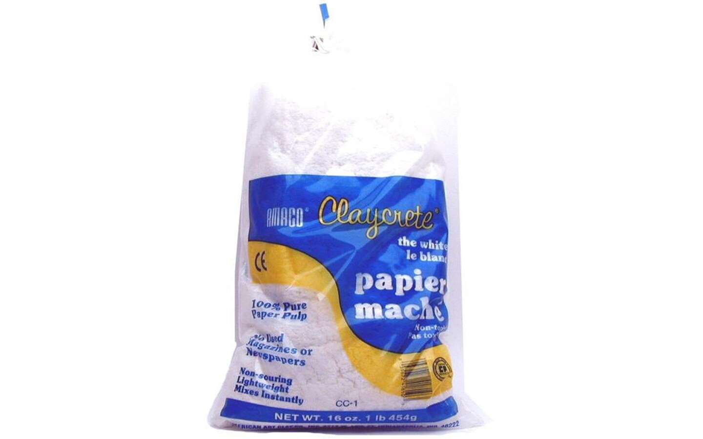 AMACO Claycrete Instant Papier Mache 1lb