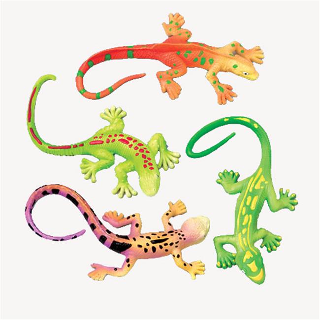 US Toy Company  Stretchy Lizards - Pack of 12