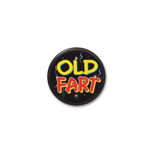 Old Fart Flashing Button