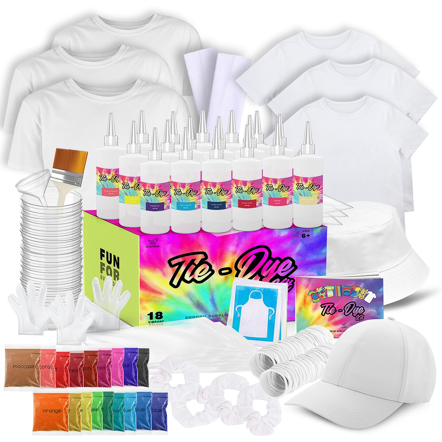 CraftBud DIY Tie Dye Kit Model Complete Kit Michaels craftbud-diy-tie-dye-kit-model-complete-kit-michaels